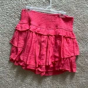Pink skirt
